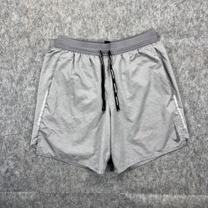 Nike Flex Stride Shorts Men's Small Gray 7" Lined Running Drawstring AJ7779